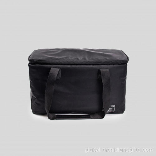 Black Large Capacity Cooler Bag